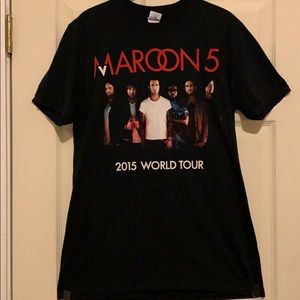 Maroon 5 2015 World Tour T Shirt